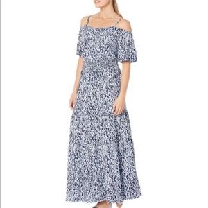 NEW Lovely Michael Kors Cold Shoulder Maxi XL